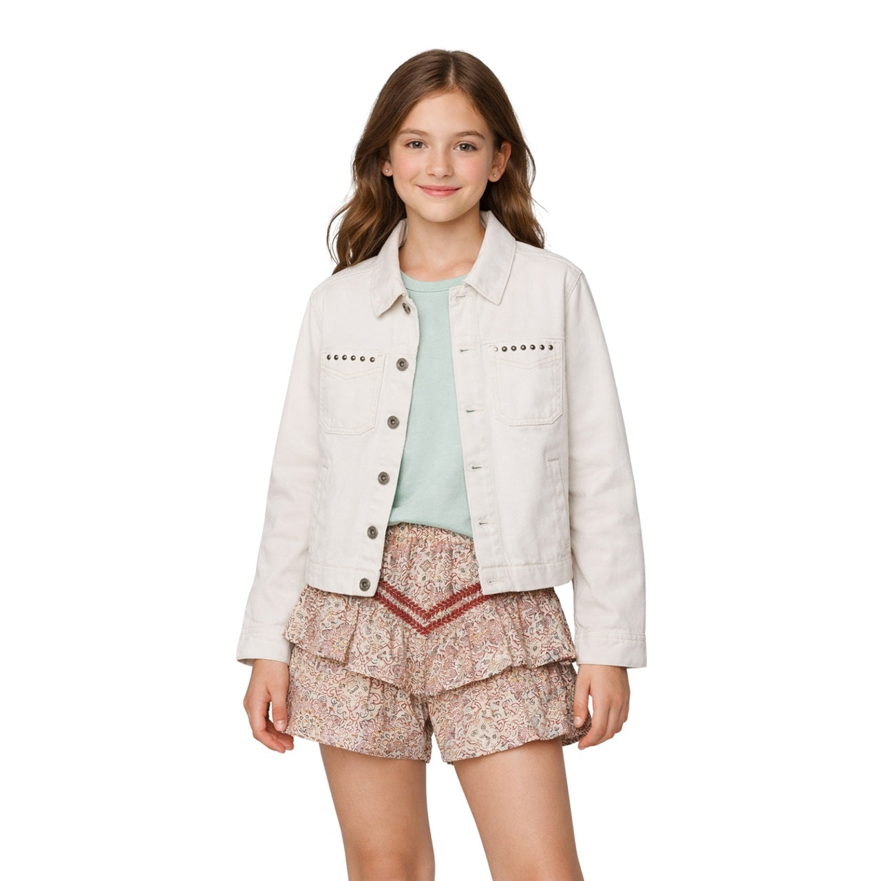 Cazadora vaquera crudo niña Pepe Jeans Rebecca | Konestilochic