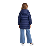 Pepe Jeans - Kandy PG4000028-595 - Plumífero azul marino impermeable con capucha - Niña
