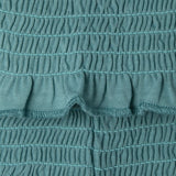 Pepe Jeans – Georgina PG5000033-558 – Top azul con hombros descubiertos de algodón y elastano - Niña
