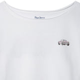 Pepe Jeans – Galya PG5000042-800 – Camiseta blanca de manga corta con estampado trasero - Niña