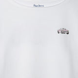 Pepe Jeans – Galya PG5000042-800 – Camiseta blanca de manga corta con estampado trasero - Niña