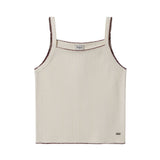 Pepe Jeans – Galadriel PG5000051-808 – Top blanco de tirantes y punto pointelle 100% algodón - Niña