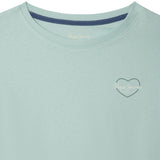 Pepe Jeans – Giana PG5000054-508 – Camiseta azul de manga corta con logo estampado - Niña