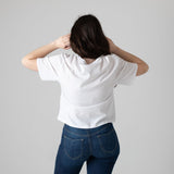 Pepe Jeans – Giana PG5000054-800 – Camiseta blanca de manga corta con logo estampado - Niña