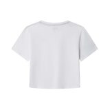Pepe Jeans – Giana PG5000054-800 – Camiseta blanca de manga corta con logo estampado - Niña