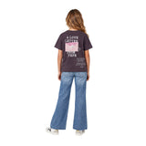 Pepe Jeans - Lindsey PG5000068-967 - Camiseta gris oscuro 100% algodón de manga corta - Niña