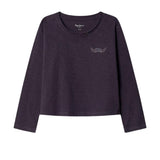 Pepe Jeans - Luana PG5000072-967 - Camiseta gris de manga larga con logo estampado - Niña