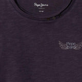 Pepe Jeans - Luana PG5000072-967 - Camiseta gris de manga larga con logo estampado - Niña