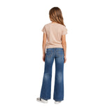 Pepe Jeans - Hana PG503154-432 - Camiseta elástica de manga corta con logo brillante - Niña