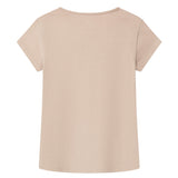 Pepe Jeans - Hana PG503154-432 - Camiseta elástica de manga corta con logo brillante - Niña