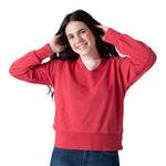 Sudadera roja Gabelle para niña Pepe Jeans | Casual cómodo Konestilochic