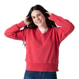 Sudadera roja Gabelle para niña Pepe Jeans | Casual cómodo Konestilochic
