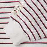 Pepe Jeans – Gardenia PG5800023-800 – Sudadera blanca de rayas con capucha - Niña
