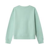 Pepe Jeans – Gab PG5800029-508 – Sudadera azul de corte relajado con cuello redondo 100% algodón - Niña