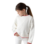 Jersey blanco Florence niña Pepe Jeans con corazón Konestilochic