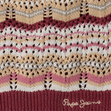 Pepe Jeans - Hyo PG7000024-287 – Top de punto 100% algodón con rayas de escote cuadrado y tirantes - Niña