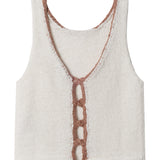 Pepe Jeans – Frankie PG7000025-808 – Top de punto con aberturas en la espalda - Niña