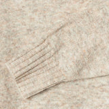 Pepe Jeans - Maureen PG7000033-432 - Jersey beige de cuello subido con logo intarsia - Niña