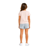 Pepe Jeans – Patty PG8000001PR5-000 – Shorts vaqueros azules con bajo deshilachado - Niña