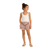 Shorts florales rojos niña Pepe Jeans Hella | Comprar online Konestilochic