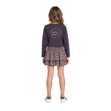 Pepe Jeans - Nilsa PG9000019-967 - Minifalda estampada de chifón con hilos metalizados - Niña