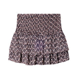 Pepe Jeans - Nilsa PG9000019-967 - Minifalda estampada de chifón con hilos metalizados - Niña