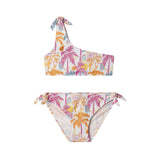 Pepe Jeans – Asi PGB100003-377 – Bikini asimétrico de secado rápido con estampado tropical - Niña