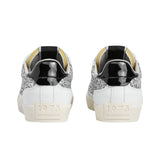 Pepe Jeans - Lane PGS300013-934 - Sneakers blancas con glitter plata y plantilla termoformada - Niña