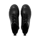 Pepe Jeans - Lilli PGS500012-999 - Botas negras de media caña con estilo militar y detalles en strass - Niña