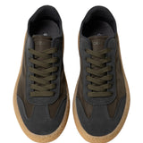 Ecoalf - Phoenix PHOEN1401-288 - Sneakers verde caqui con suela ligera tipo popcorn - Hombre
