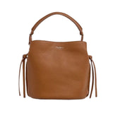 Pepe Jeans – Tyler Script PL0300110869 – Bolso bucket marrón con efecto piel con bandolera de quita y pon