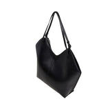 Pepe Jeans – Teleri PL0300167999 – Bolso tote negro con cierre magnético, doble asa y remaches decorativos (9×32×38 cm)