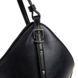 Pepe Jeans – Teleri PL0300167999 – Bolso tote negro con cierre magnético, doble asa y remaches decorativos (9×32×38 cm)