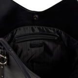 Pepe Jeans – Teleri PL0300167999 – Bolso tote negro con cierre magnético, doble asa y remaches decorativos (9×32×38 cm)
