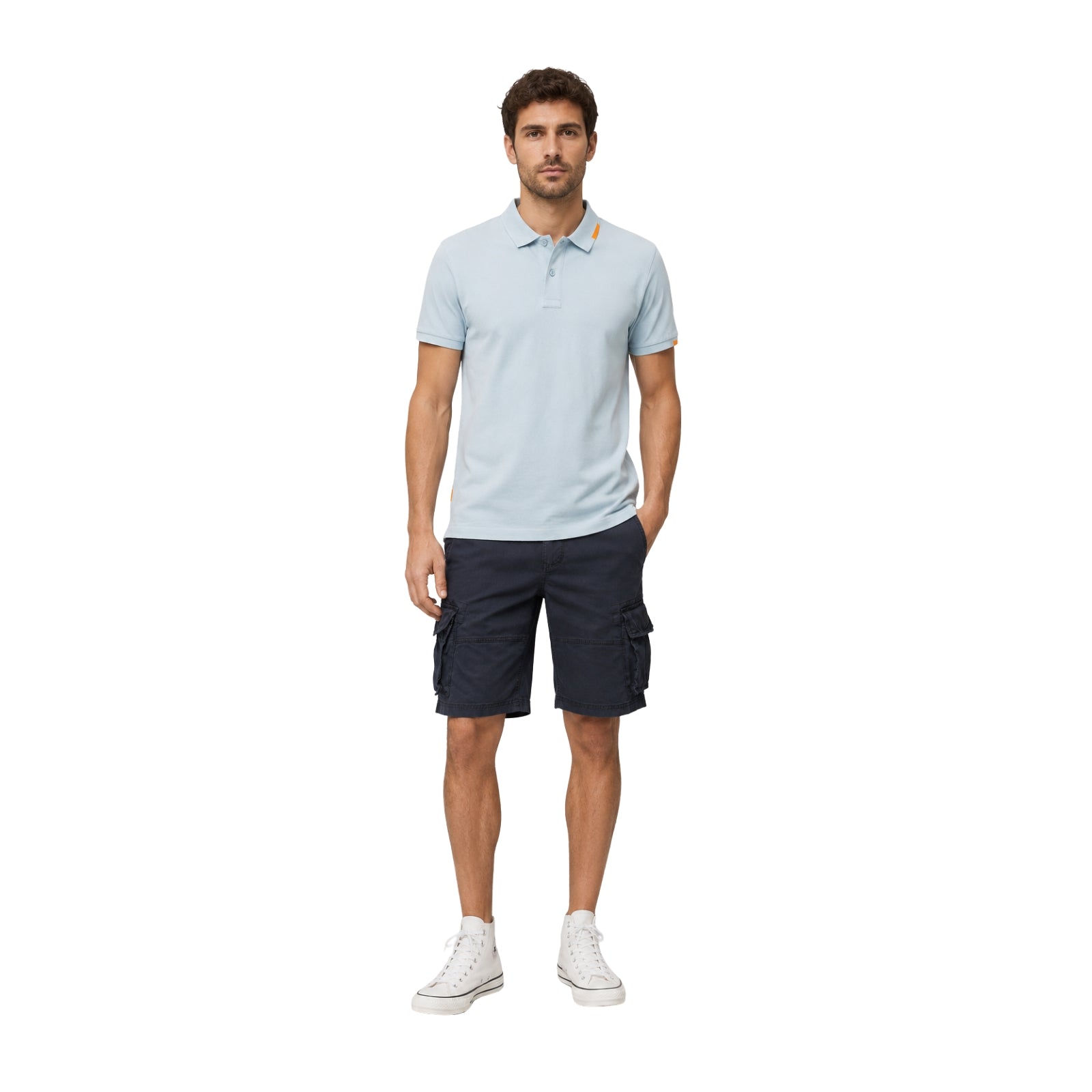 Polo azul Federico Tag Suns para hombre - Estilo y confort