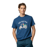 Scotta - Moto Tour S24010741 - Camiseta azul marino de manga corta - Hombre