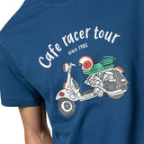 Scotta - Moto Tour S24010741 - Camiseta azul marino de manga corta - Hombre