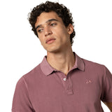S24030568-Polo de manga corta Garment rosa Scotta de hombre