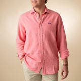 S24040361-Camisa de hombre Lissome Li-Co Frambuesa Scotta
