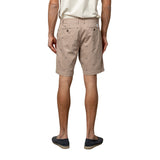 S24120172-Bermuda con logos Steve beige Scotta para hombre