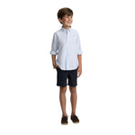 Bermudas azul marino Silbon niño algodón cómodo Konestilochic