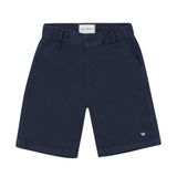 Silbon - S263020302558 – Bermudas azul marino de algodón con cintura elástica y corte regular - Niño