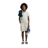 Silbon - S263020303555 – Bermudas cargo de corte regular color piedra - Niño