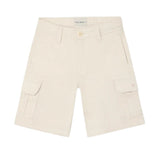 Silbon - S263020303555 – Bermudas cargo de corte regular color piedra - Niño