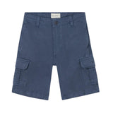 Silbon - S263020303557 – Bermudas azules cargo de corte regular con cintura ajustable - Niño