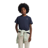 Silbon - S263020402539 – Camiseta azul marino de manga corta con dibujo en la espalda - Niño