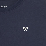 Silbon - S263020402539 – Camiseta azul marino de manga corta con dibujo en la espalda - Niño