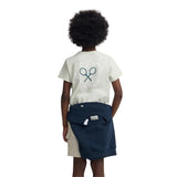 Silbon - S263020403537 – Camiseta verde claro de manga corta con dibujo en la espalda - Niño