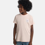 Silbon - S263020408534 – Camiseta coral de manga corta con dibujo en la espalda - Niño
