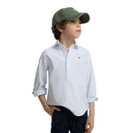 Camisa azul rayas niño Silbon polera sport Konestilochic